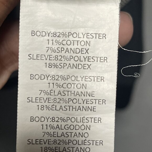 TravisMathew Mens North Ranch Full-Zip Golf Jacket M Black & Gray - Picture 4 of 7